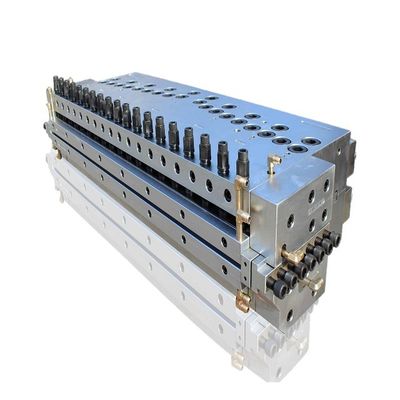 Σκηνοθεσία εκτόξευσης πλακών αφρώδους PVC/WPC για την επεξεργασία επιφανείας ηλεκτροπληρώματος