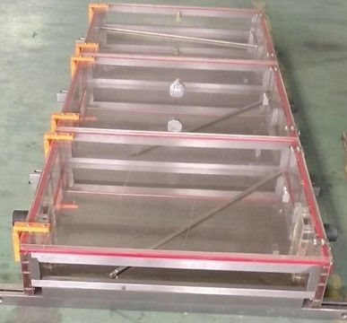 800 mm PVC WPC Πίνακα πόρτας Τύπος εκτόξευσης για τη μορφή και 700.800.900 πλάτος