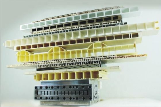 Πλαστικό PVC WPC Κούφιο Τρίχωμα Πύλης Εκχυλίσματος για Κατασκευή Οικιακών Προϊόντων