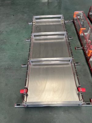Ασημένιο PVC πλαστικό πεδίο εκτόξευσης / βαθμονωτή / κεφαλή τυποποίησης με 1 κοιλότητα καλούπιας