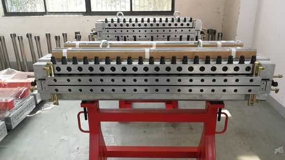 1000 mm πλαστική πλάκα αφρού Μολίδας με ένα μόνο κανάλι με γυαλιστική επικάλυψη