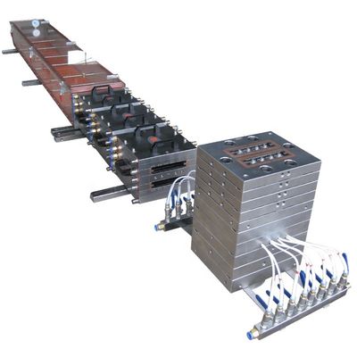 65/132mm Διάμετρος βίδας WPC πόρτες δάπεδο διακοσμητικό προφίλ πλακέτο πλάκας κατασκευής μηχανή