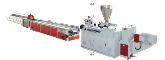 Εξωτερική οροφή WPC ξύλο πλαστικό σύνθετο Extruder πάτωμα κατασκευής μηχανή Προσαρμόσιμη