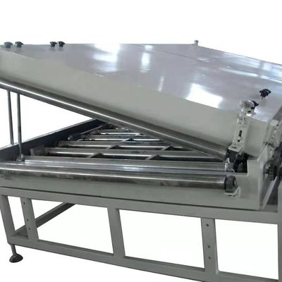 Διπλή βίδα σχεδιασμός PVC οροφή πλακάκια γραμμή παραγωγής με 80/156mm διάμετρο βίδα
