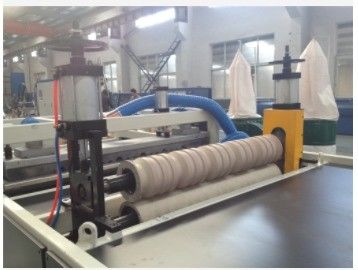 Μηχανή εκχύλισης κωνικών δίδυμων βιδών PVC γυαλισμένων φύλλων οροφής με ABB Inverte