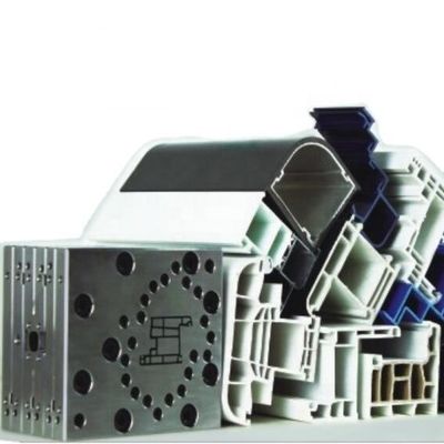 65/132mm Διαμέτρου βίδας PVC Γραμμή εκτόξευσης προφίλ παραθύρου για την παραγωγή πλαισίου παραθύρου