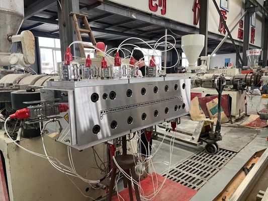 3CR17 Σχήμα υλικού εκτόξευσης προφίλ PVC Σχήμα εκτόξευσης για ακριβή διαμόρφωση εκτόξευσης δίδυμων βιδών