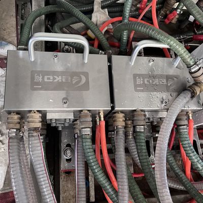 3CR17 Σχήμα υλικού εκτόξευσης προφίλ PVC Σχήμα εκτόξευσης για ακριβή διαμόρφωση εκτόξευσης δίδυμων βιδών