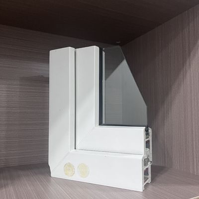 Προσαρμοσμένο μέγεθος UPVC Windows Frame Line Εκτόξευσης Τυποποίησης με ηλεκτροπλαστική γυάλωση