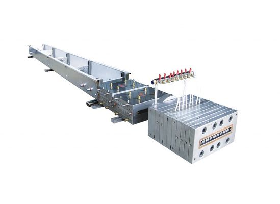WPC PVC Pipe Extrusion Die Design Mould με ηλεκτροπληγήση, επεξεργασία επιφάνειας γυαλισμού