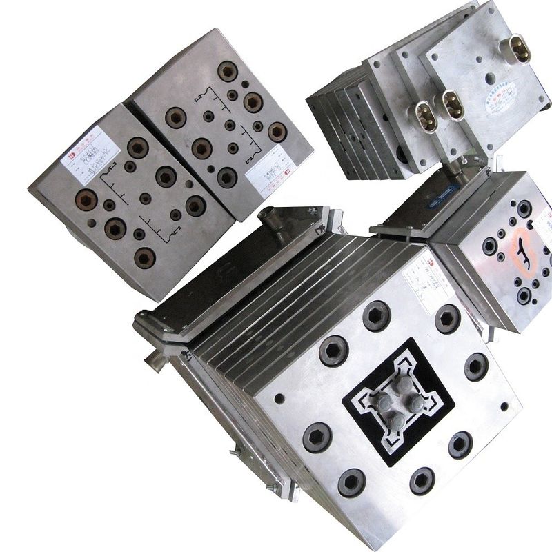 Σίλβερ Mould Cavity 1 WPC PVC Pipe WPC PE PP Profiles Extrusion Die Design για την αγορά